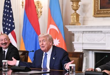 Armenia, Azerbaijan Ink Peace ‘Roadmap’ During White House Ceremony