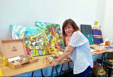 The interview of French-based Azerbaijani artist Ms. Asmar Narimanbekova with Azerbaijan Today magazine