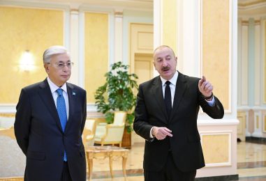 President Ilham Aliyev: Azerbaijan Lifts All Restrictions On Transit Of Goods To Armenia
