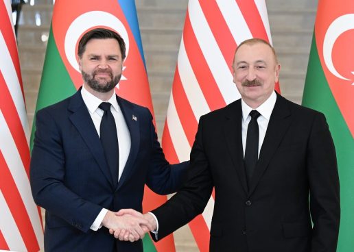 Aliyev, Vance Say U.S.-Azerbaijan Relations Reach New Level