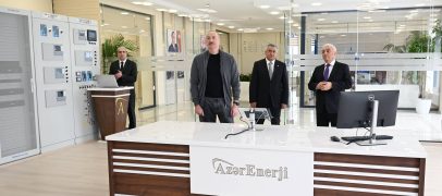Ilham Aliyev Attended Opening of “Absheron” Battery Energy Storage Center
