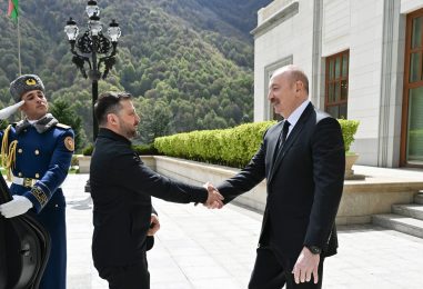 Zelensky Signs Cooperation Deals with Aliyev During First Wartime Visit to Azerbaijan