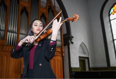 Janel Najafli: A Shining Star of Violin Virtuosity