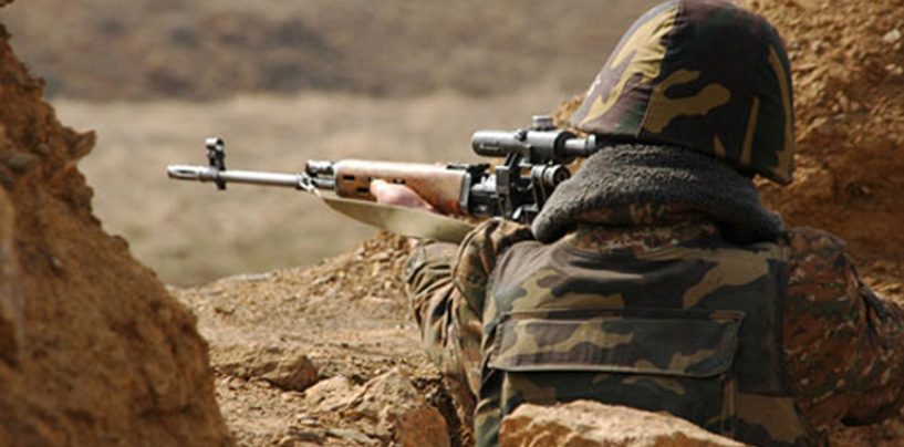 Azerbaijani Army Undergoes Shelling from Armenian Troops
