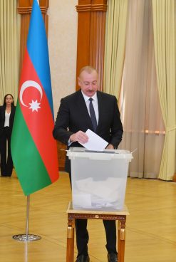 Aliyev Winning 92.05% of Vote in Azerbaijani Presidential Election as 93.35% of Ballots Counted – CEC  Incumbent