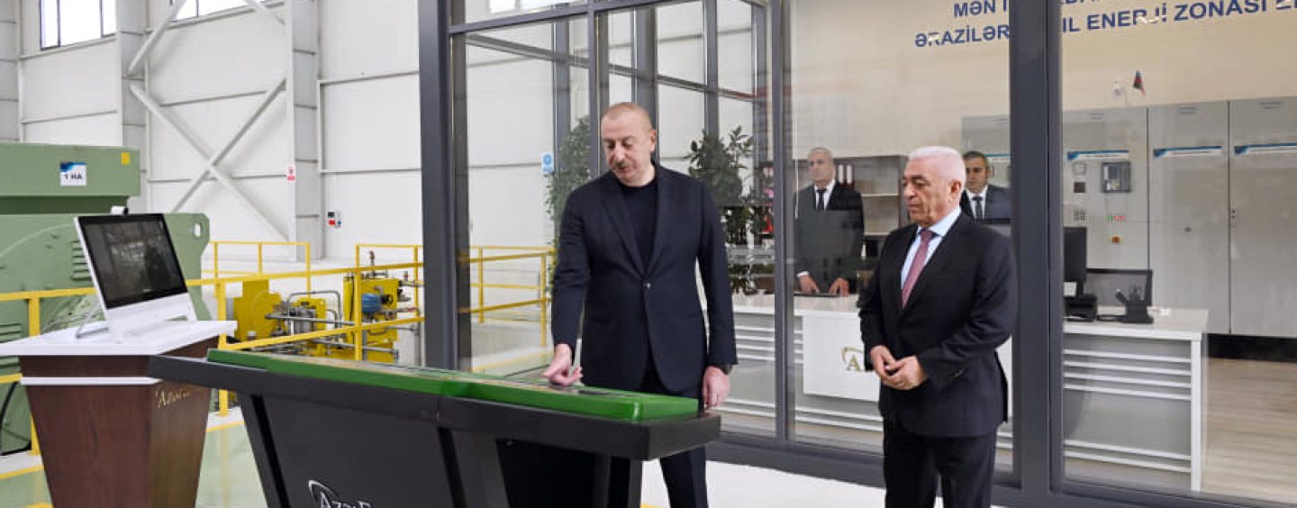 Ilham Aliyev Inaugurated Zangilan And Shayifli Hydroelectric Power Plants