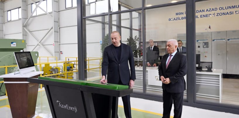 Ilham Aliyev Inaugurated Zangilan And Shayifli Hydroelectric Power Plants