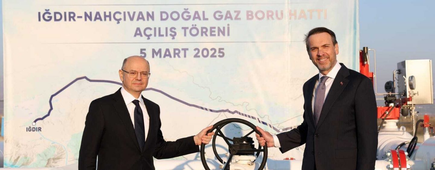 Türkiye To Begin Natural Gas Supply To Nakhchivan With New Pipeline