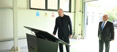 Ilham Aliyev Inaugurated Ashagi Malibeyli and Mirik Hydroelectric Plants in Lachin