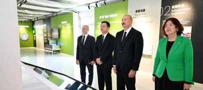 Ilham Aliyev Attends the Inauguration of the Gobustan Solar Power Plant